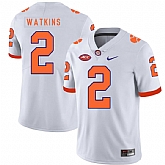 Clemson Tigers 2 Sammy Watkins White Nike College Football Jersey Dzhi,baseball caps,new era cap wholesale,wholesale hats